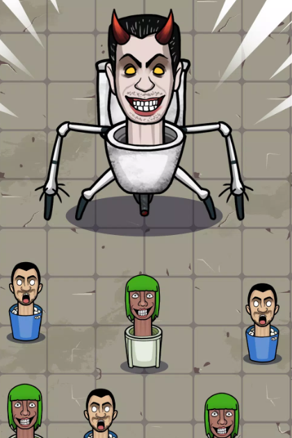 Toilet Monster Evolution Game