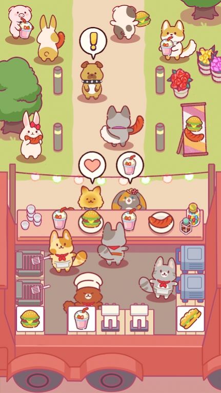 Pet Snack Bar Cooking Game