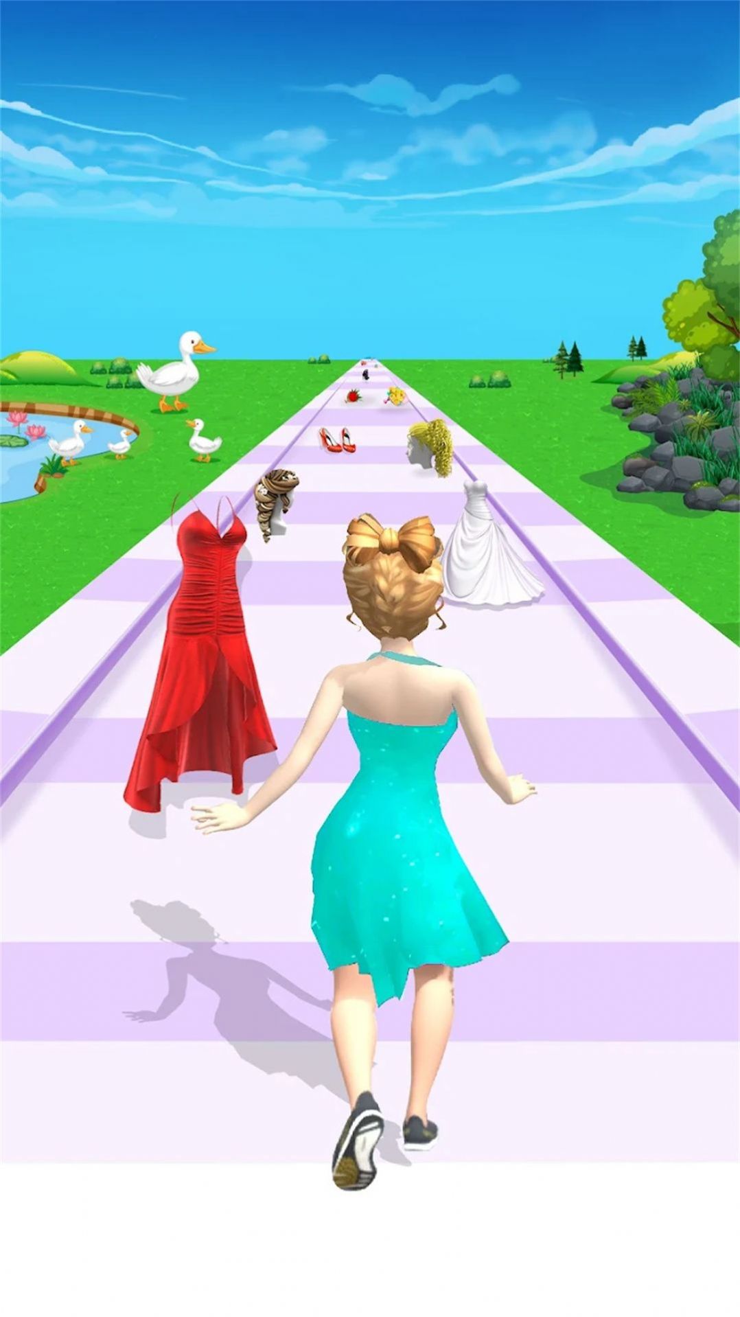 Girls stride game