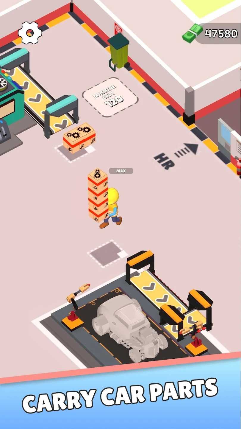 Build Car Tycoon Factory Game