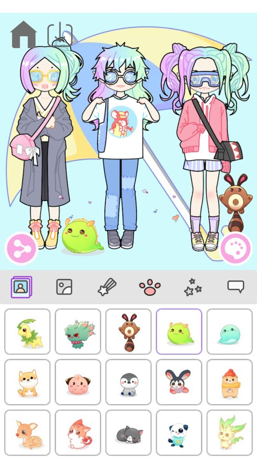 Download the latest version of Pastel Cute Girls