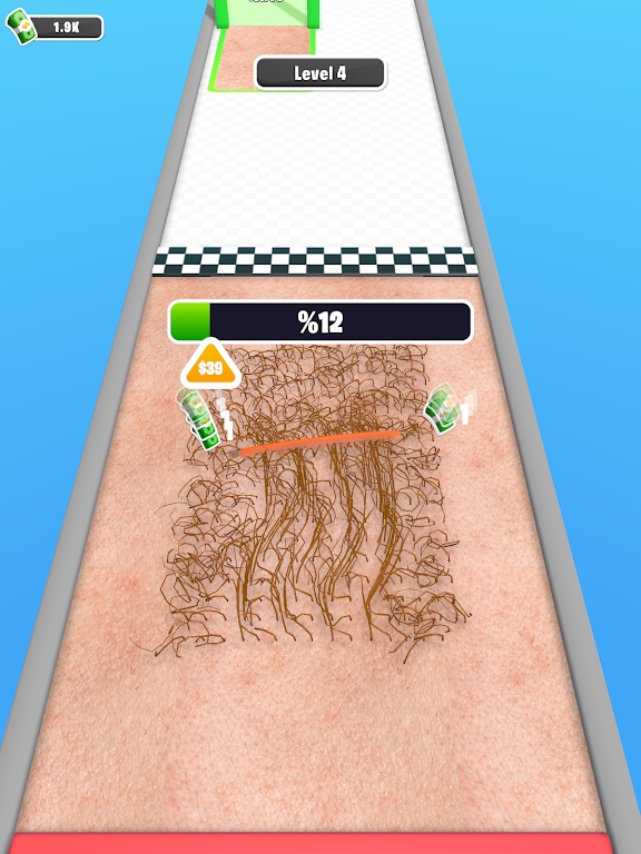 Make hair grow game