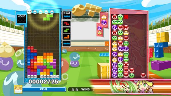 Magic Bubbles VS Tetris 2 Game