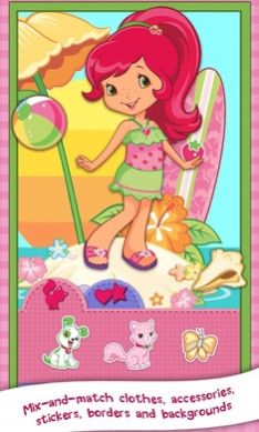 Strawberry Card Making Character Game