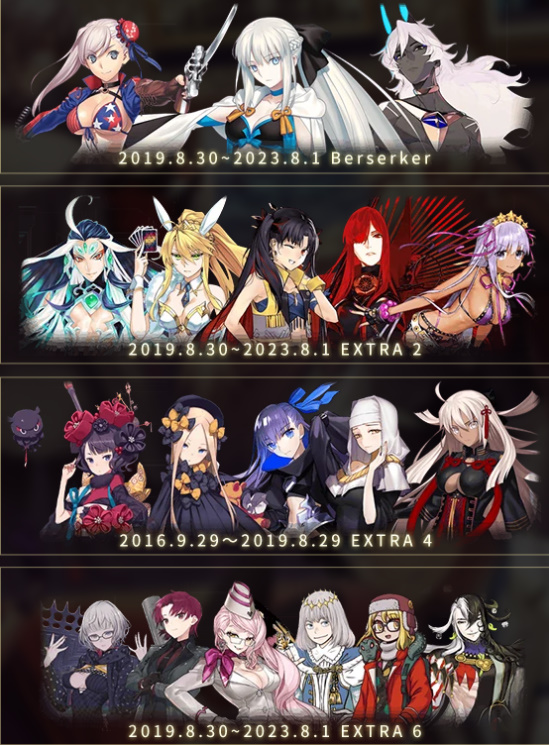 Recomendación de invocación de bolsa de la suerte del séptimo aniversario de FGO