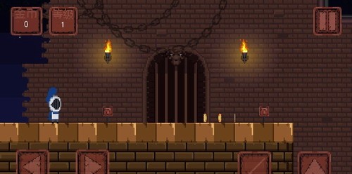 A versão mais recente do jogo Pixel Knights