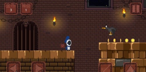 A versão mais recente do jogo Pixel Knights