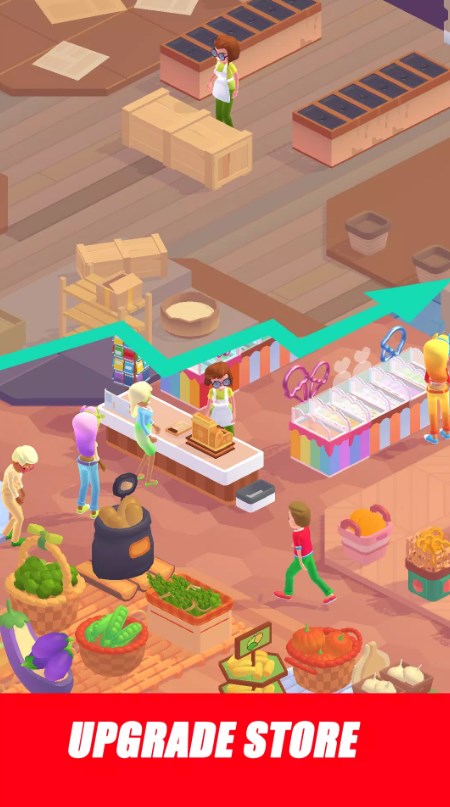 Ldle Market Tycoon النسخة الصينية