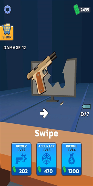 Money Shooting Range Game