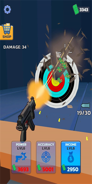 Money Shooting Range Game