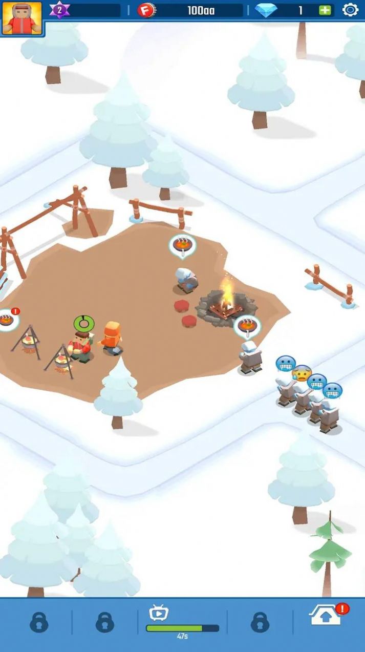 Ice and Snow Town Game