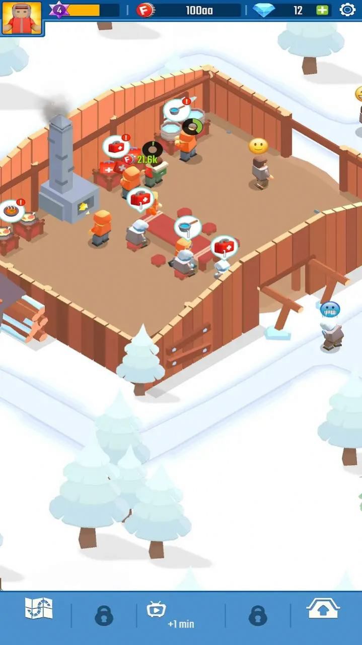 Ice and Snow Town Game