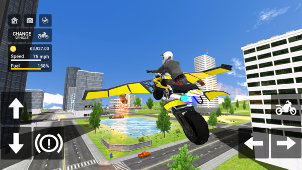 Download and install Flying Motorcycle Simulator