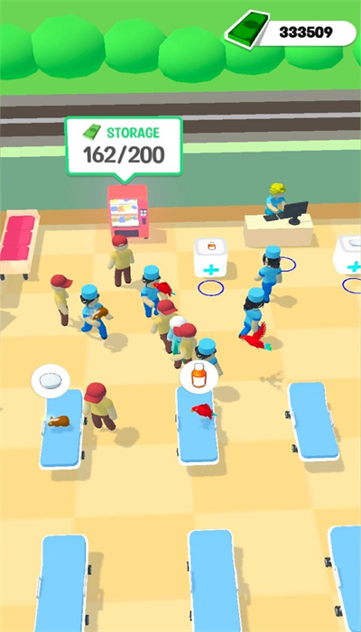 Idle pet clinic game