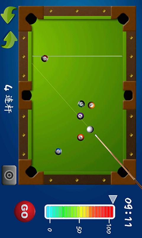 2. Billard alleinstehend