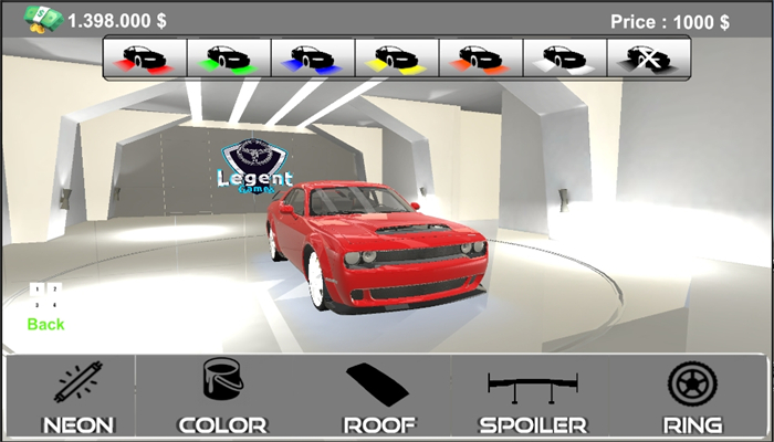 Car Simulation Free Driving Game