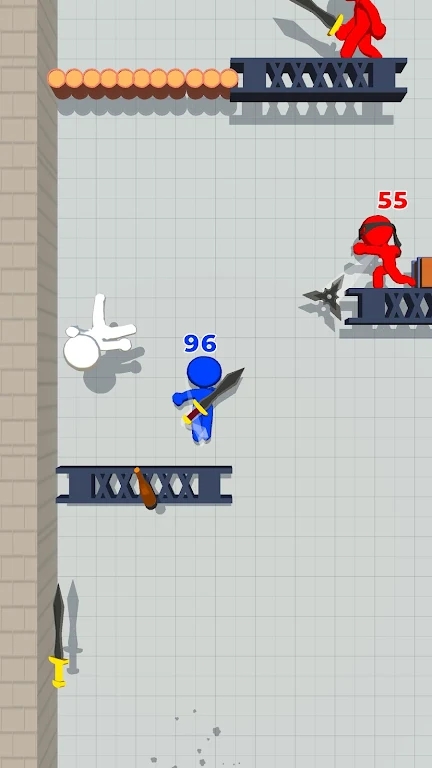 Strange Stickman Warriors Game