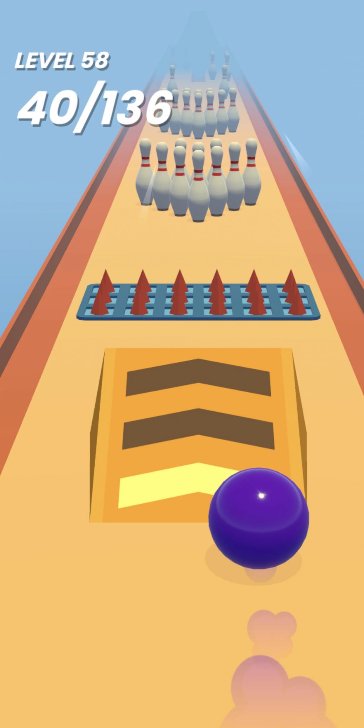 Bowling Rush game Android version