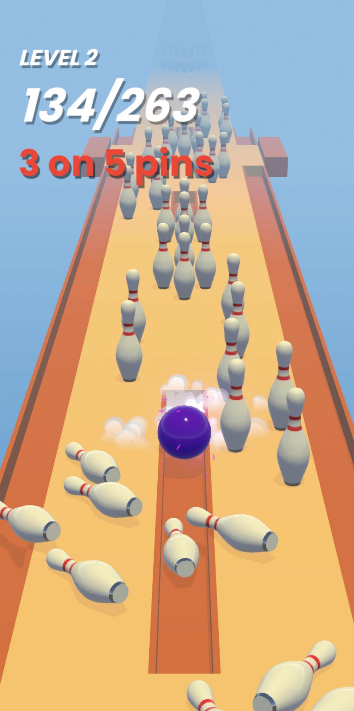 Bowling Rush game Android version