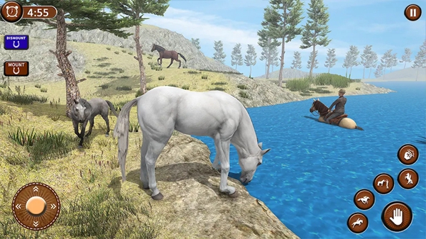 Téléchargement du jeu de survie de simulation de cheval sauvage