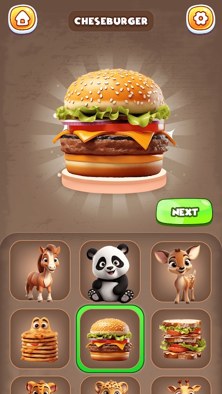 Animals and delicious food games