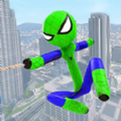 スティックマン ヒーロー スパイダーマン ゲーム