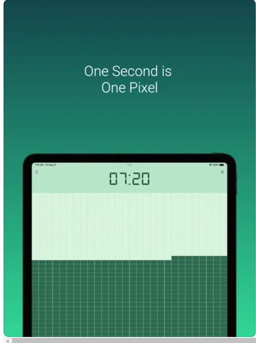 Pixel countdown timer app