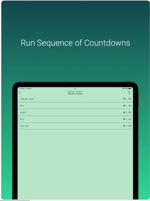 Pixel countdown timer app