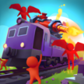 Train Defense Merge & Battle-Spiel