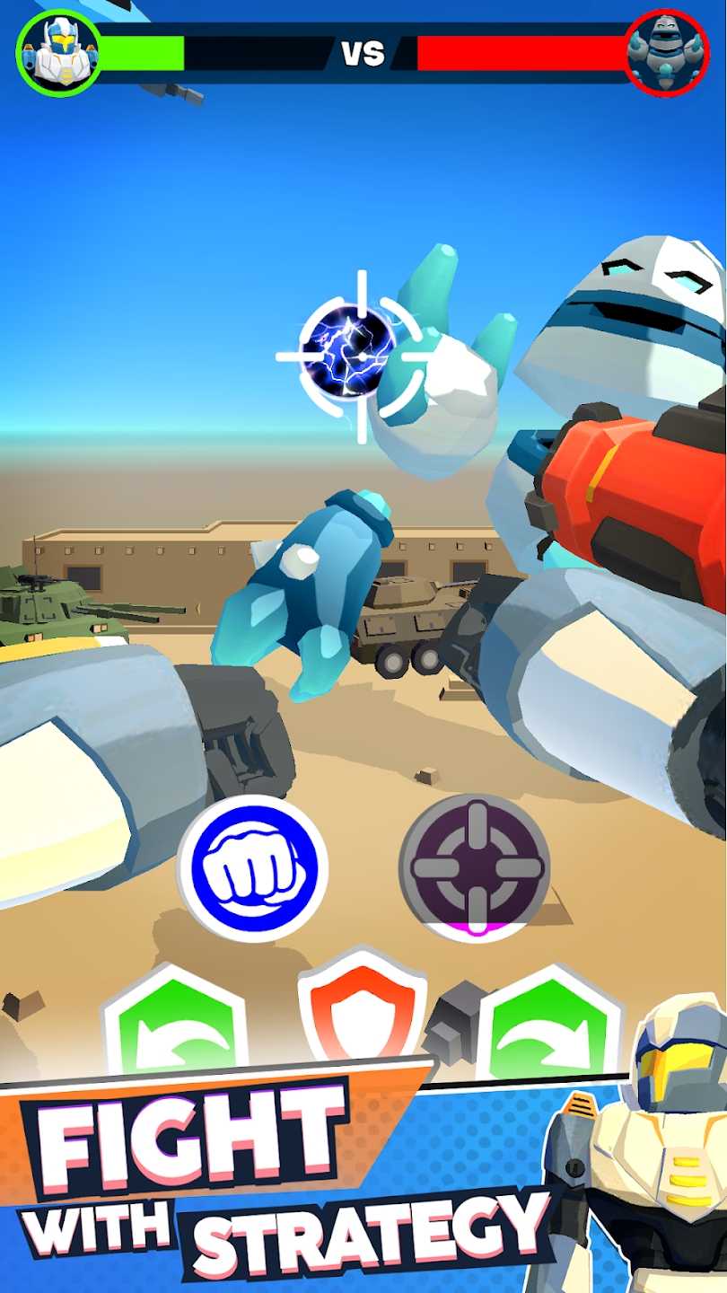 Robot Clash Robot Evolution-Spiel