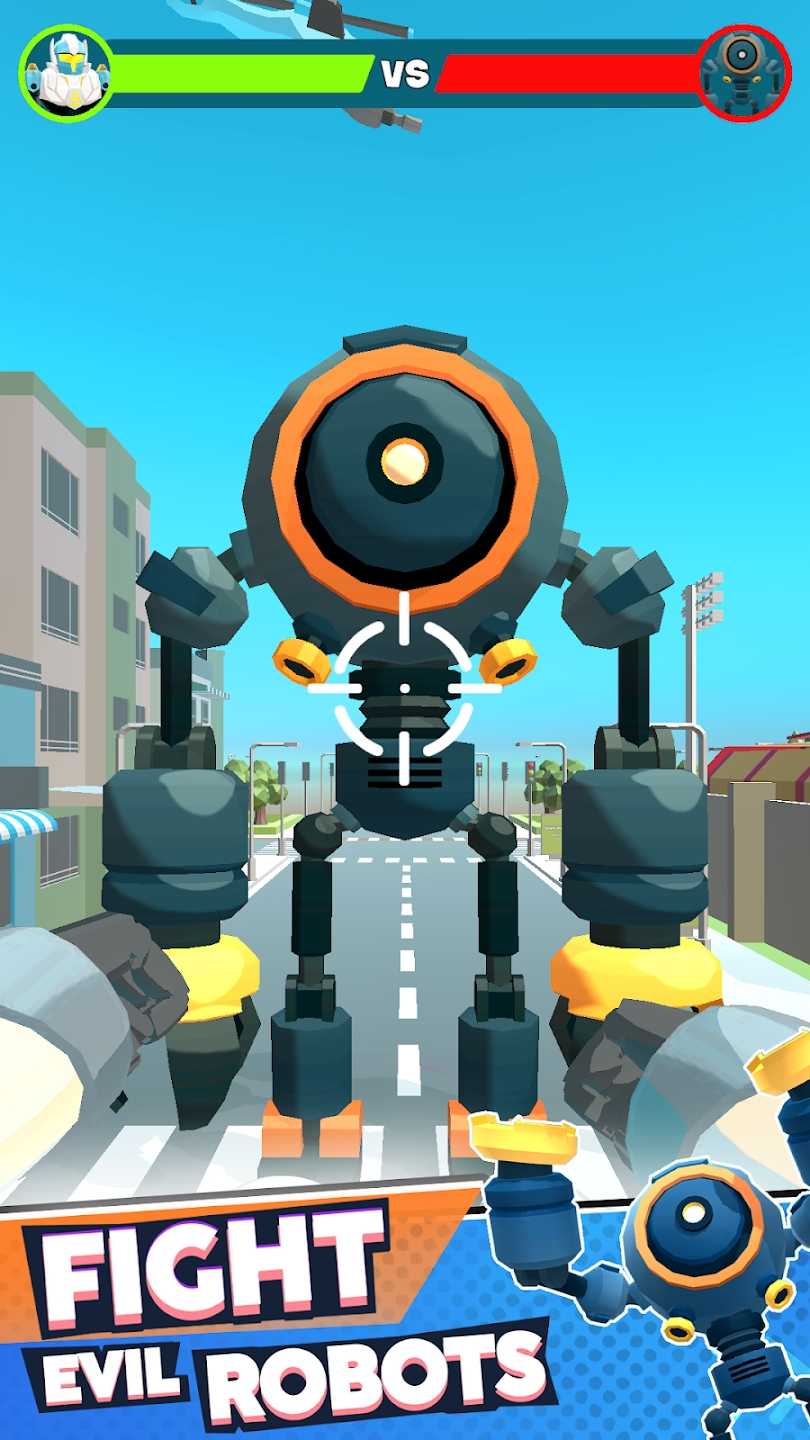 Robot Clash Robot Evolution-Spiel