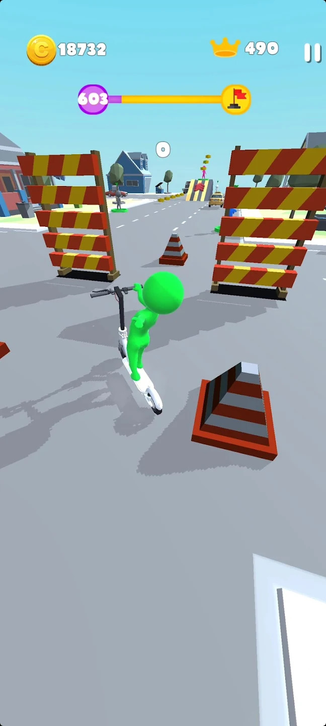 Scooter taxi game