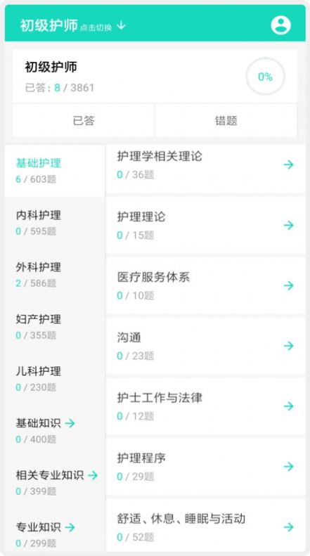 护师护士护考题库app