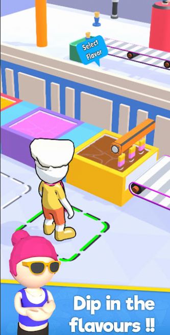 Download the latest version of Idle Ice Cream Factory