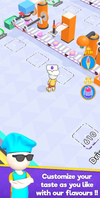 Download the latest version of Idle Ice Cream Factory