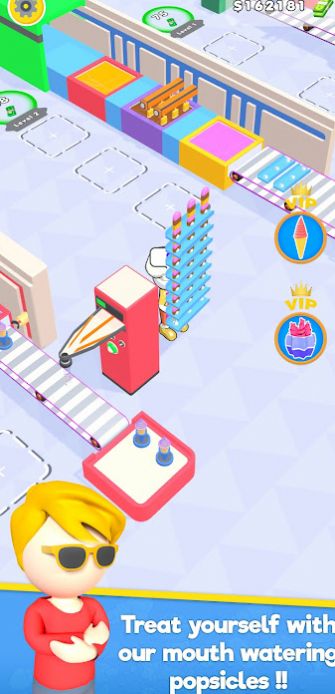 Download the latest version of Idle Ice Cream Factory