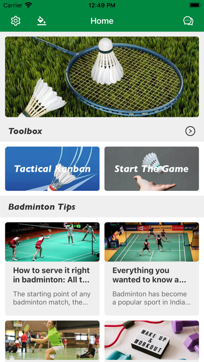 ZZBadmintonAssistant app