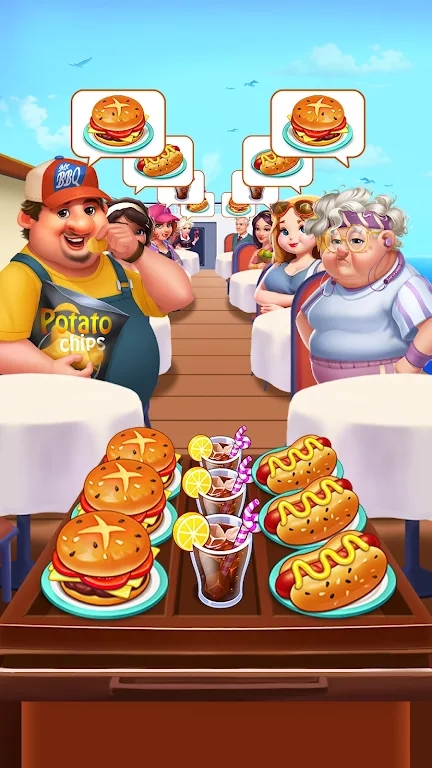 Jogo de culinária de café louco