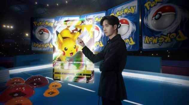 Wang Yibo Pokémon-Kartenspiel