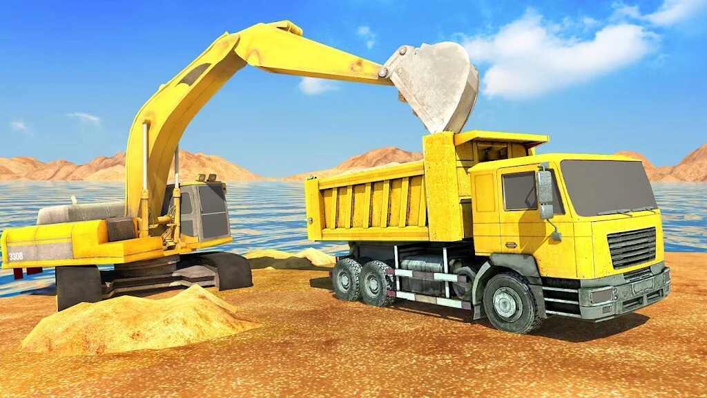 Sand Excavator River Excavator Game