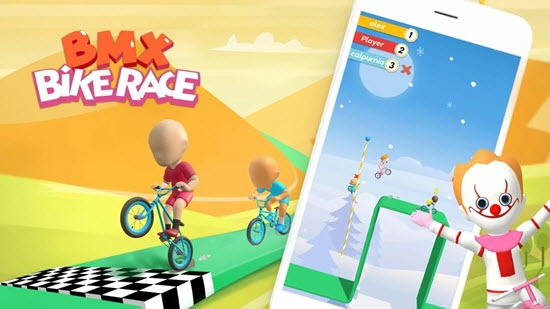 BMX bike racing game