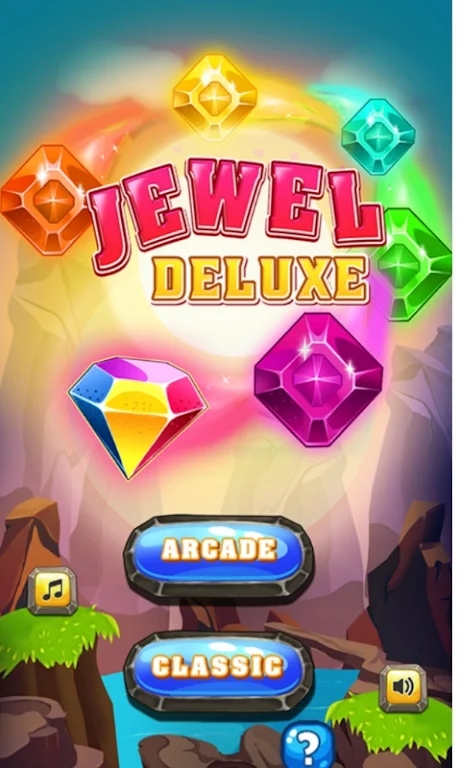 Jewelry Deluxe Match-Puzzlespiel