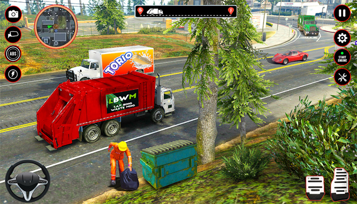 European Garbage Truck Simulator Game