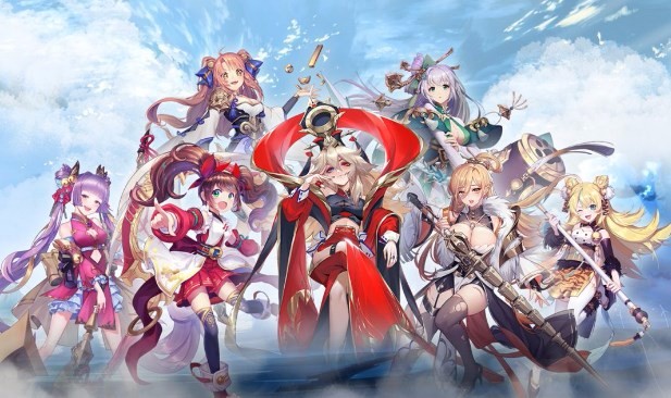 Two-dimensional Three Kingdoms girly mobile game