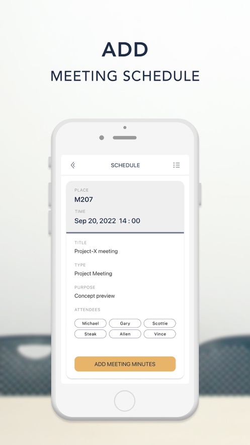SimpleMeetingMinutes app