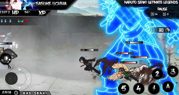 Naruto Fighter Senki Mod Ultimate Legend Versi Seluler