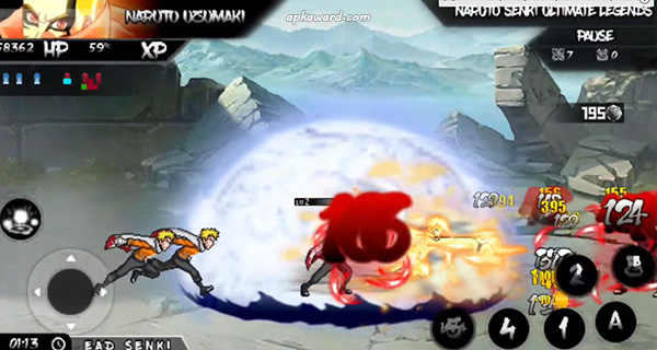 Naruto Fighter Senki Mod Ultimate Legend Versi Seluler