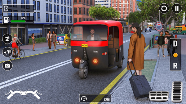 City Tuk Tuk Driving Game