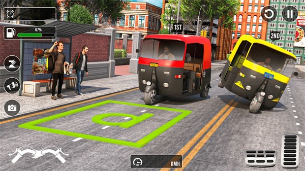 City Tuk Tuk Driving Game