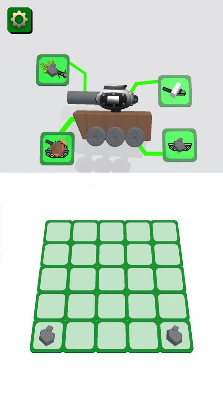 Assemble tanks game